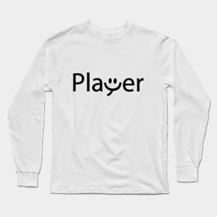 Player being a player artistic design Long Sleeve T-Shirt